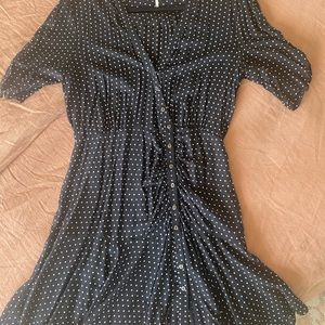 Free People polka dot dress